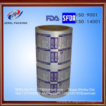 Pharma 20 Micron Blister Ptp Aluminiumfolie